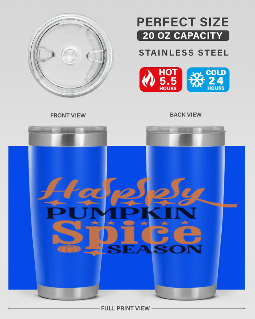 Happy Pumpkin Spice Season 245#- fall- Tumbler