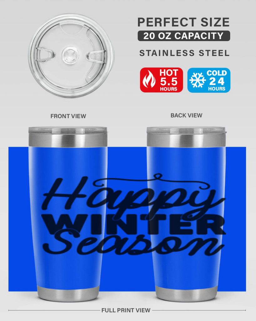 Happy Winter Season132#- winter- Tumbler
