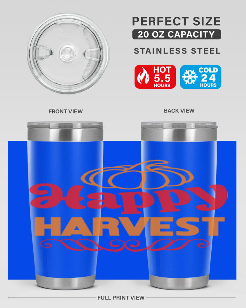 HappyHarvest 256#- fall- Tumbler