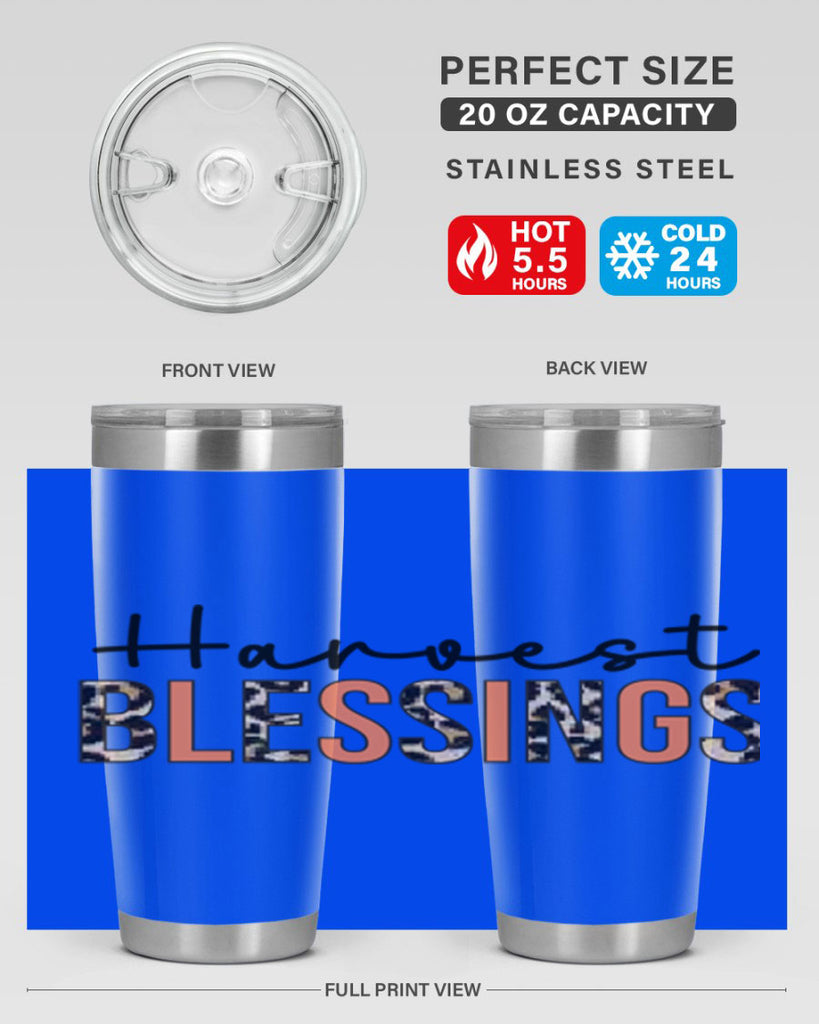 Harvest blessings 263#- fall- Tumbler