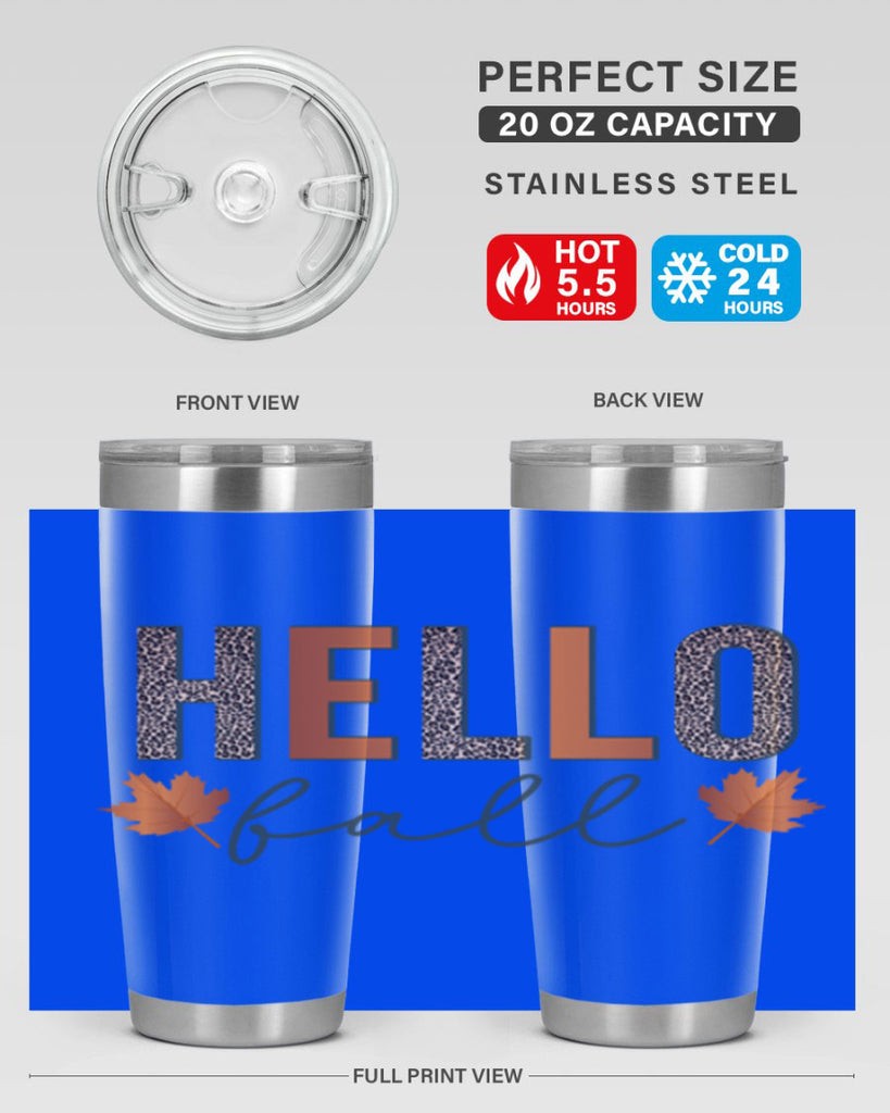 Hello Fall 272#- fall- Tumbler