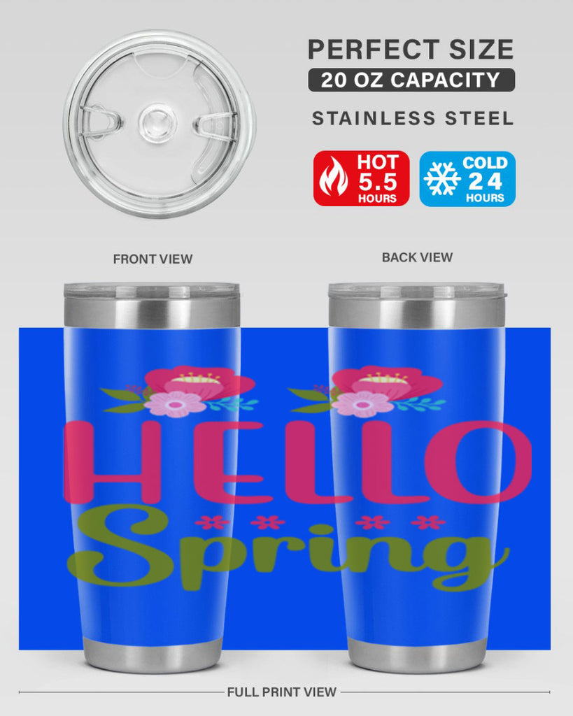 Hello Spring 186#- spring- Tumbler