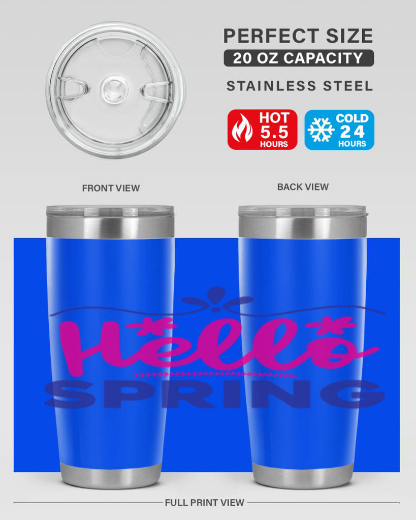 Hello Spring 212#- spring- Tumbler