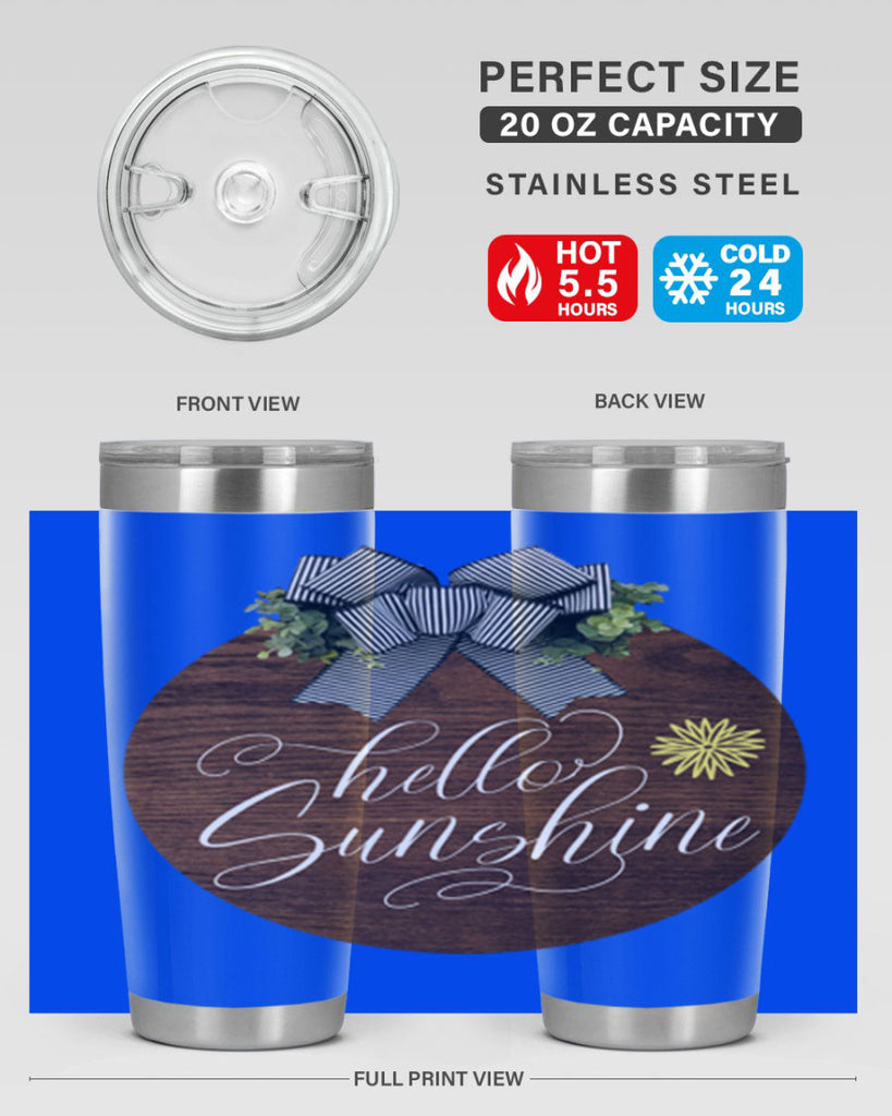 Hello Spring Lettering Mockup200#- spring- Tumbler