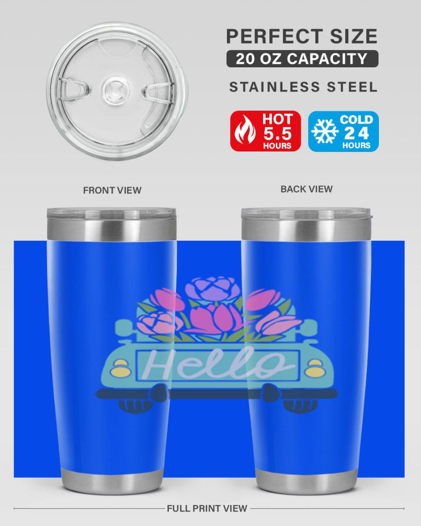 Hello Truck218#- spring- Tumbler