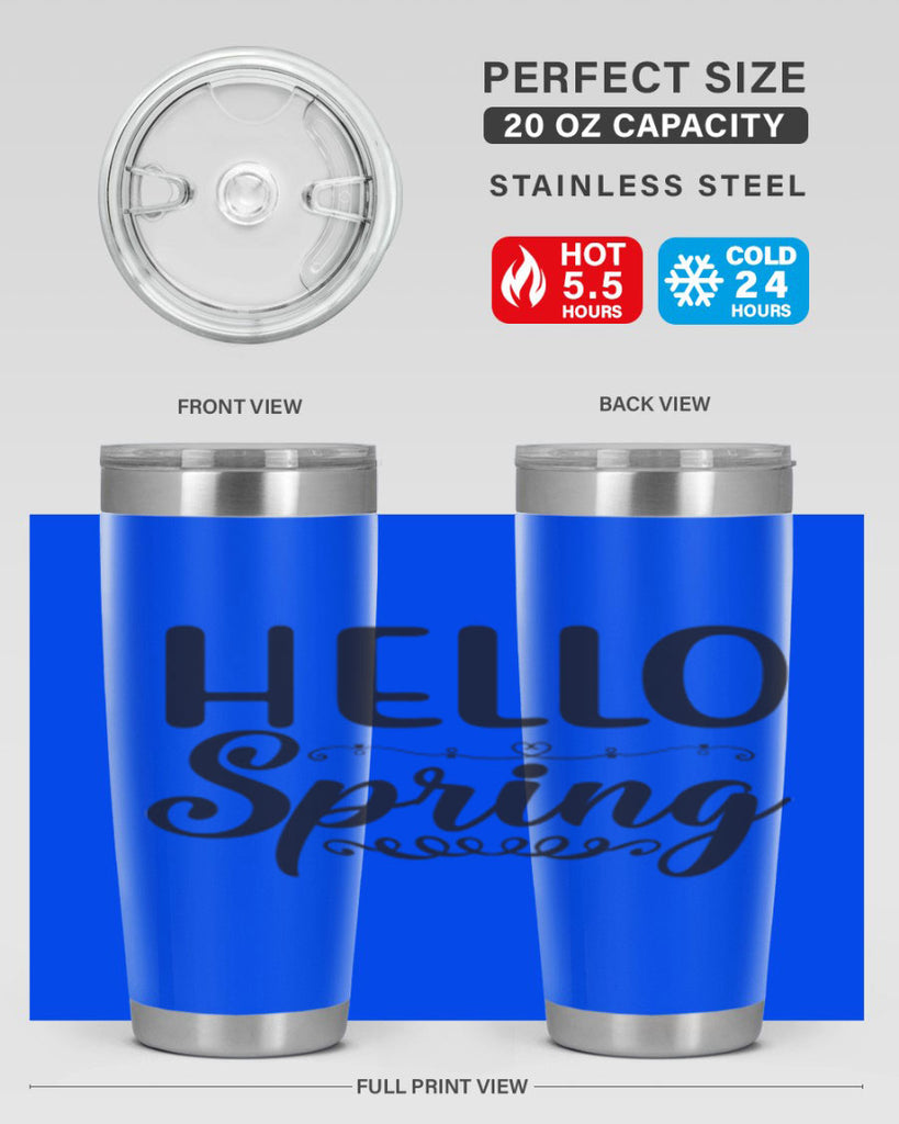 Hello spring 185#- spring- Tumbler