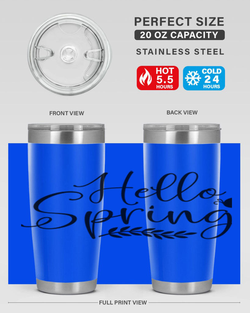Hello spring design  222#- spring- Tumbler
