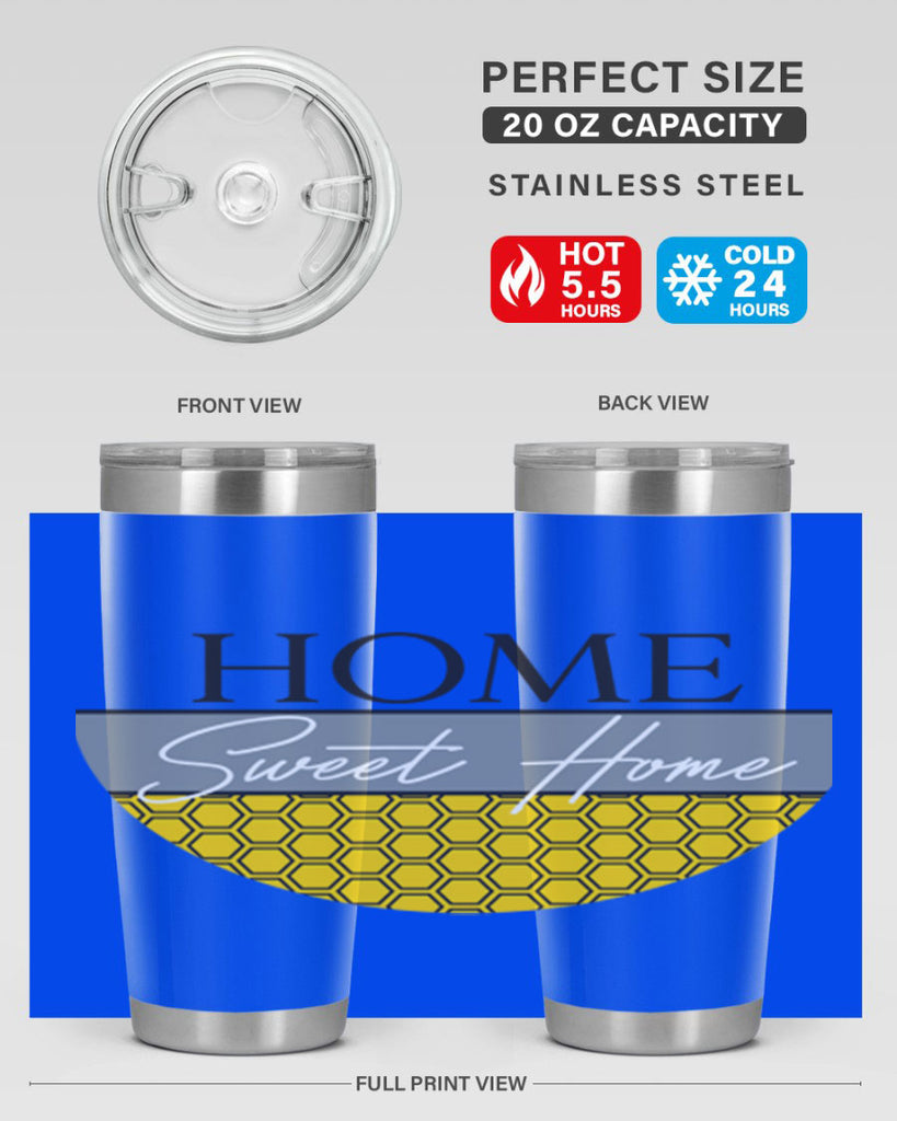 Home Sweet Home Hive lines246#- spring- Tumbler