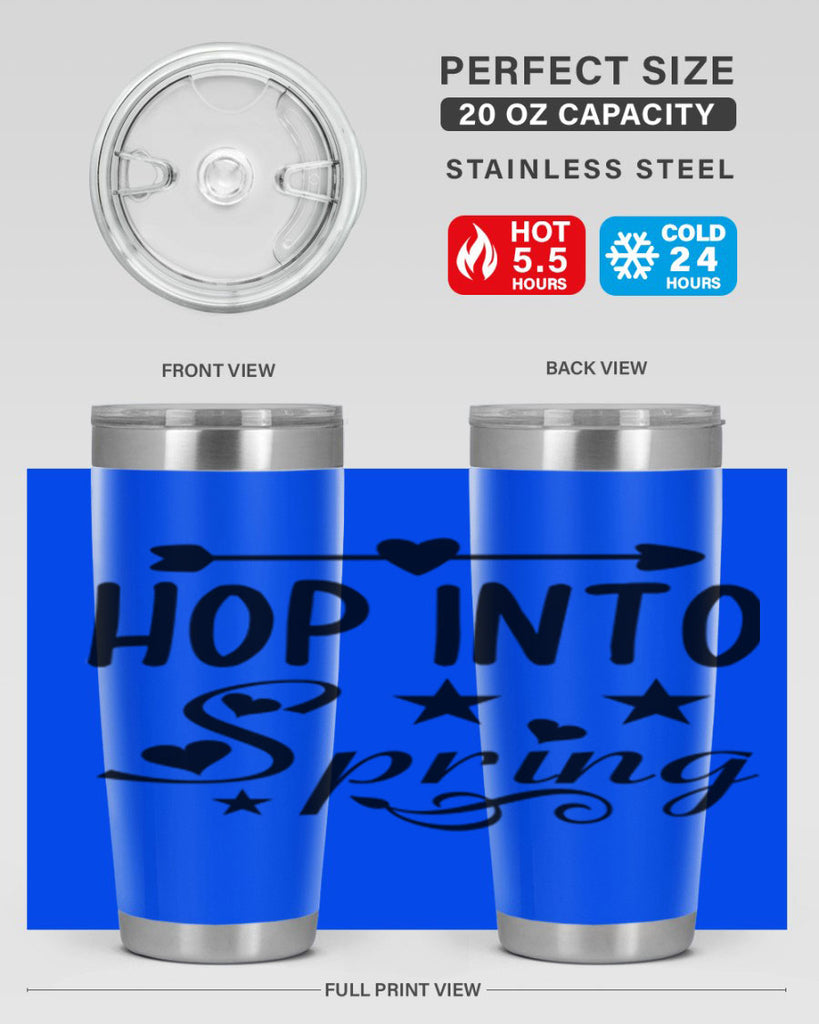 Hop into Spring 249#- spring- Tumbler