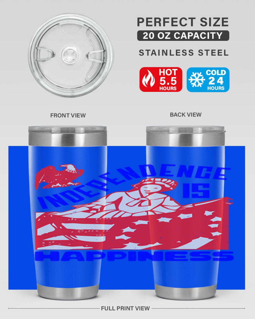 Independence is Style 26#- Fourt Of July- Tumbler
