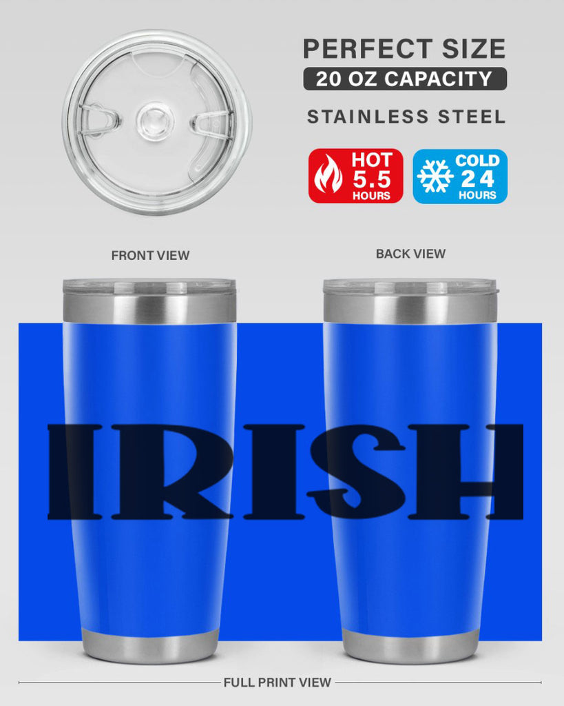 Irish Style 77#- St Patricks Day- Tumbler