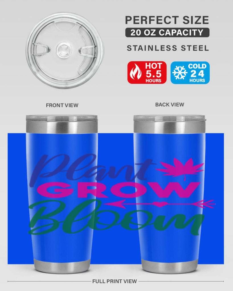 Plant Grow Bloom 389#- spring- Tumbler