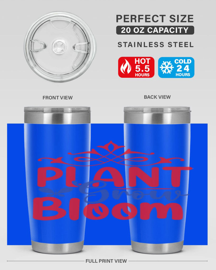 Plant Grow Bloom 392#- spring- Tumbler