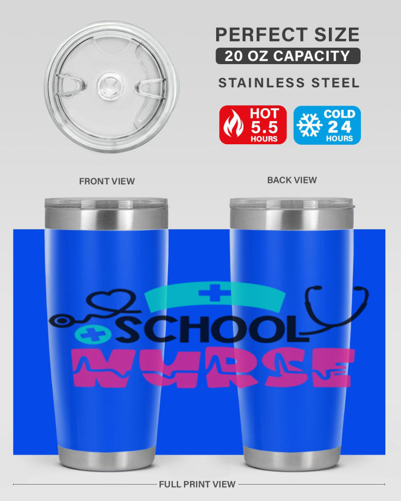School Nurse Style Style 50#- nurse- tumbler