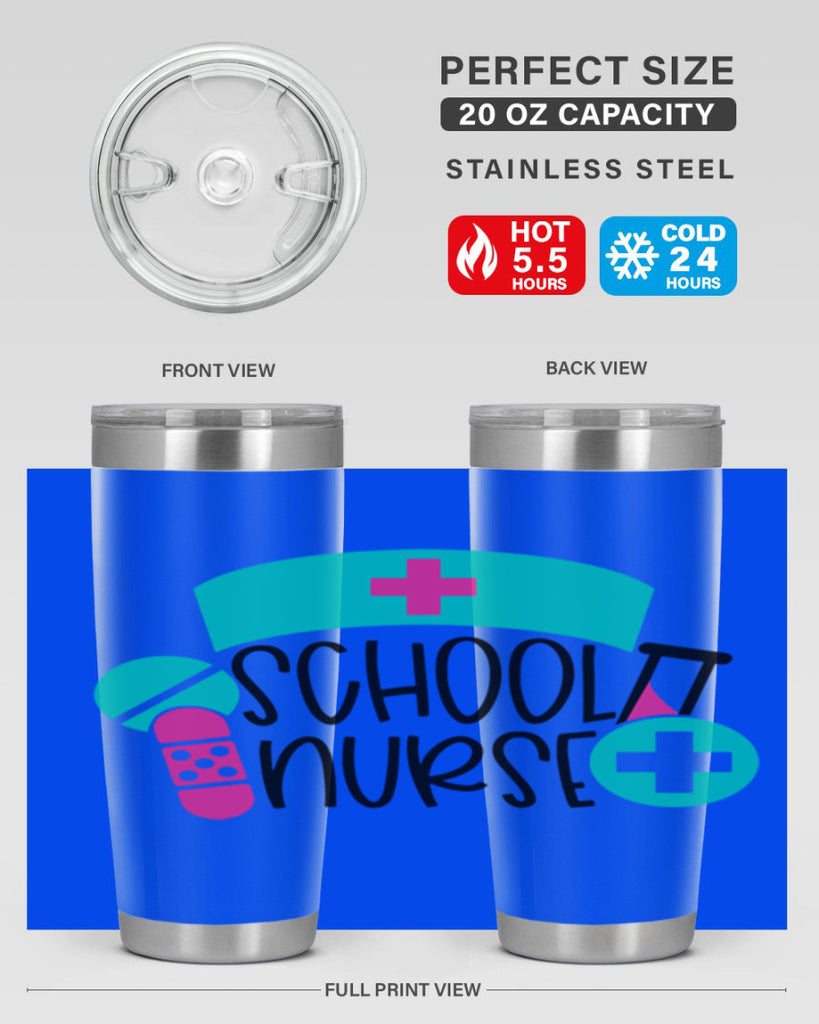 School Nurse Style Style 52#- nurse- tumbler