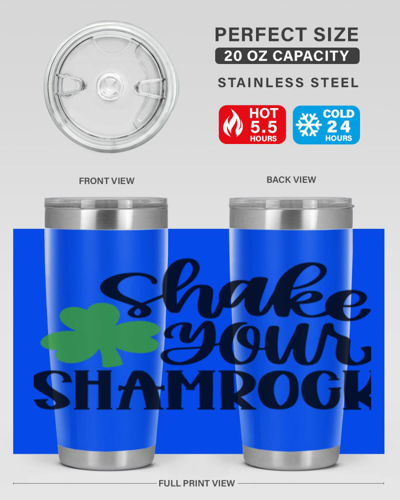 Shake Your Shamrock Style 33#- St Patricks Day- Tumbler