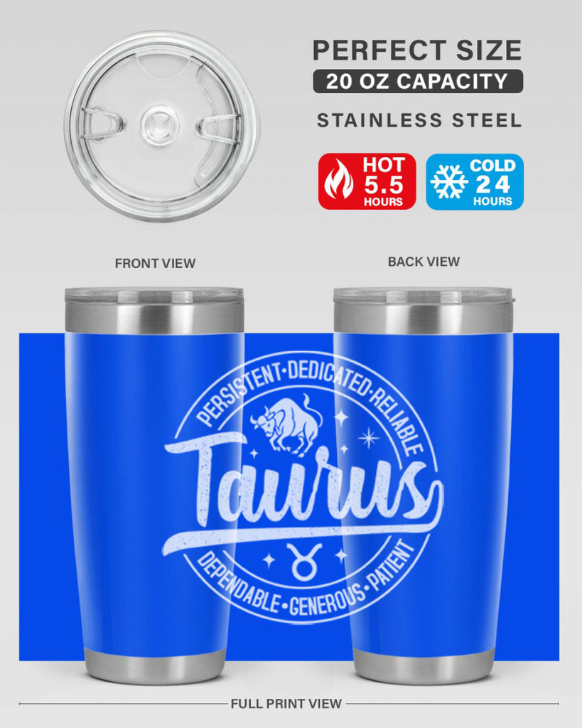 Taurus 495#- zodiac- Tumbler