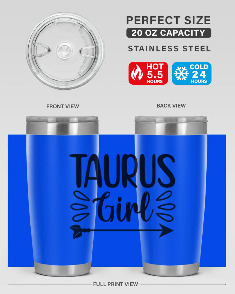 Taurus girl 500#- zodiac- Tumbler