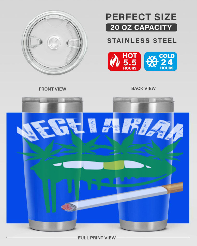 Vegetarian 270#- marijuana- Tumbler