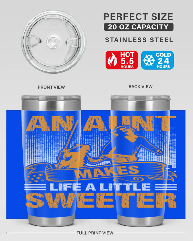 an aunt makes life a little sweeter 5#- mothers day- Tumbler