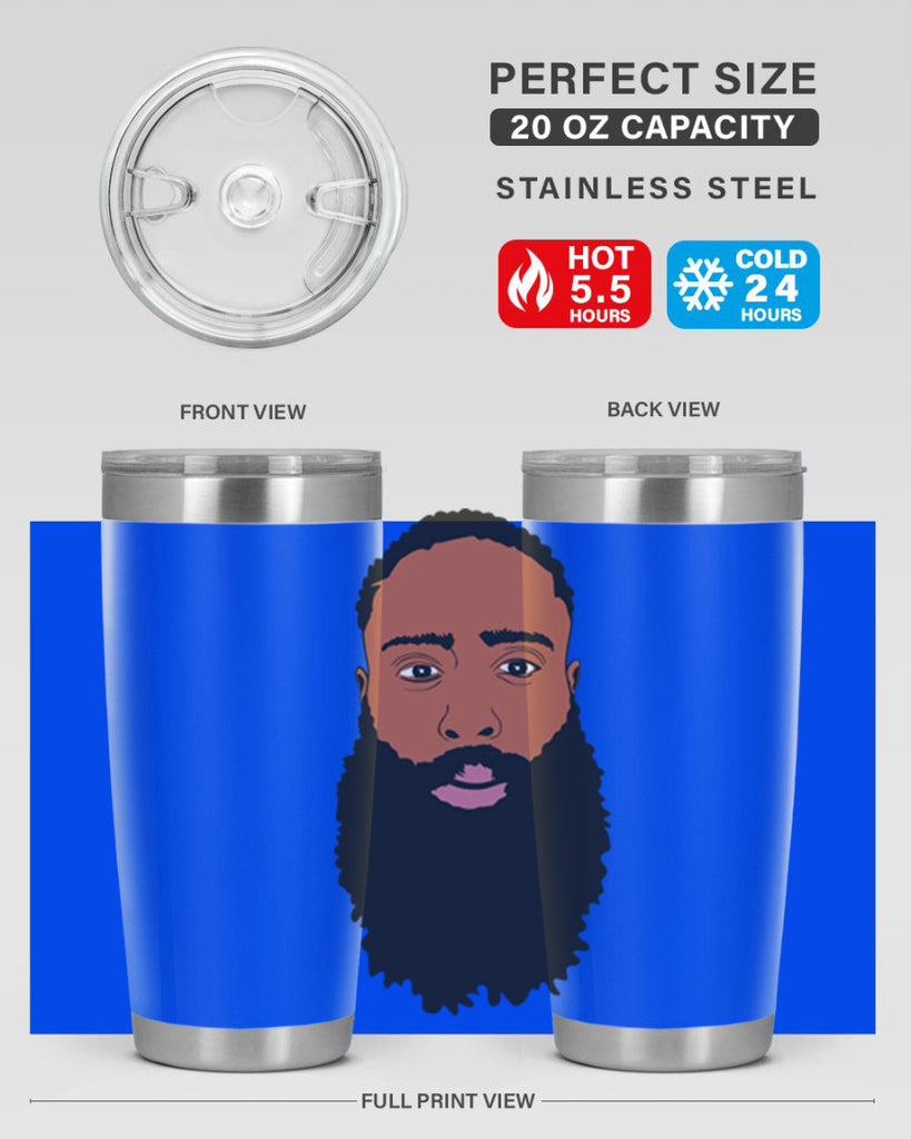 black man style 2#- black men - boys- tumbler
