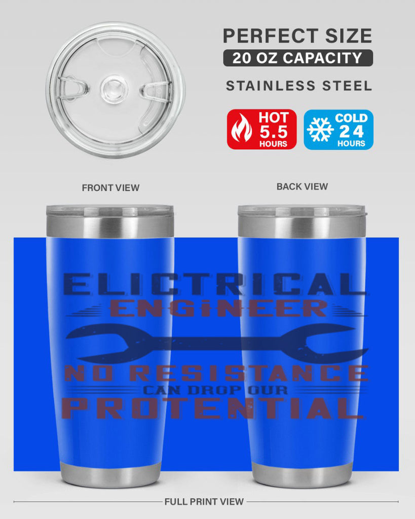 electrical engineer no resistance can drop our protential Style 18#- engineer- tumbler