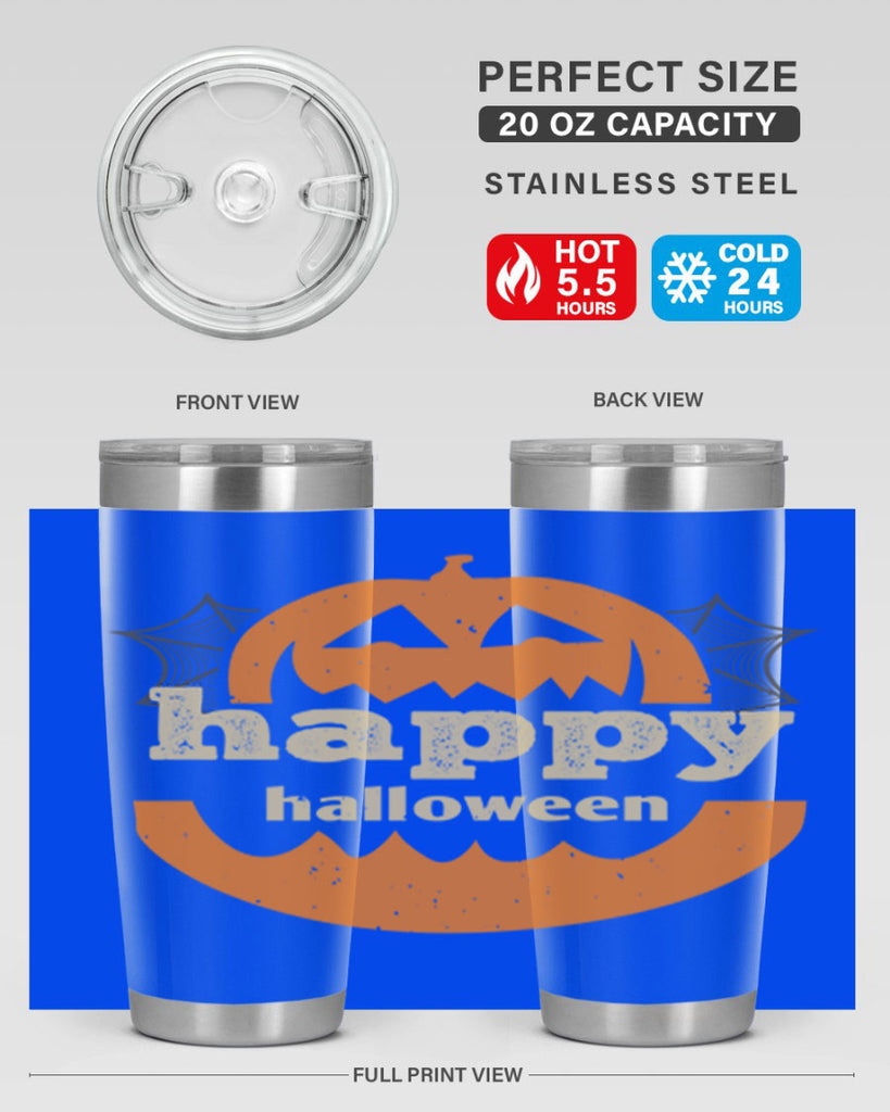 happy halloween 153#- halloween- Tumbler