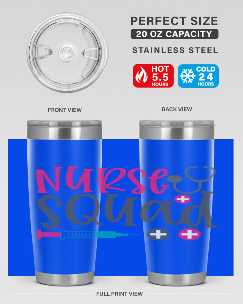 nurse squad Style 373#- nurse- tumbler