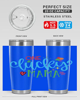 one lucky mama Style 33#- autism- Tumbler
