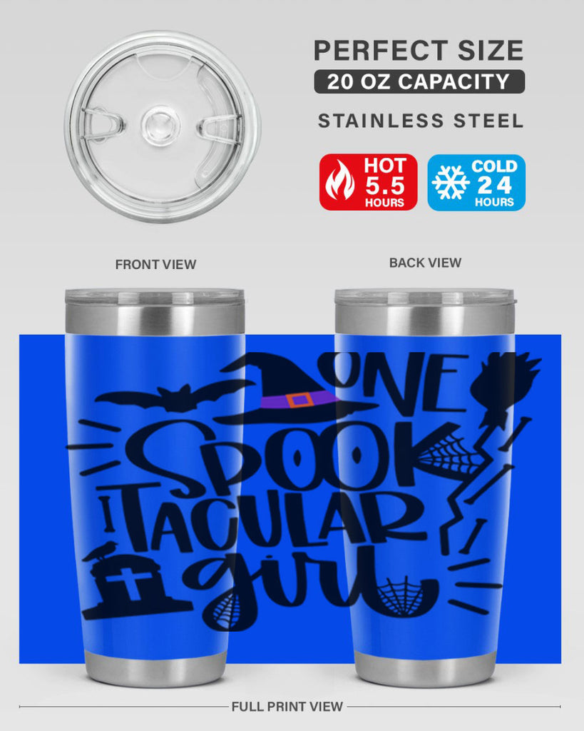 one spooktacular girl 36#- halloween- Tumbler