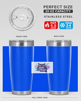owl 3#- owl- Tumblers
