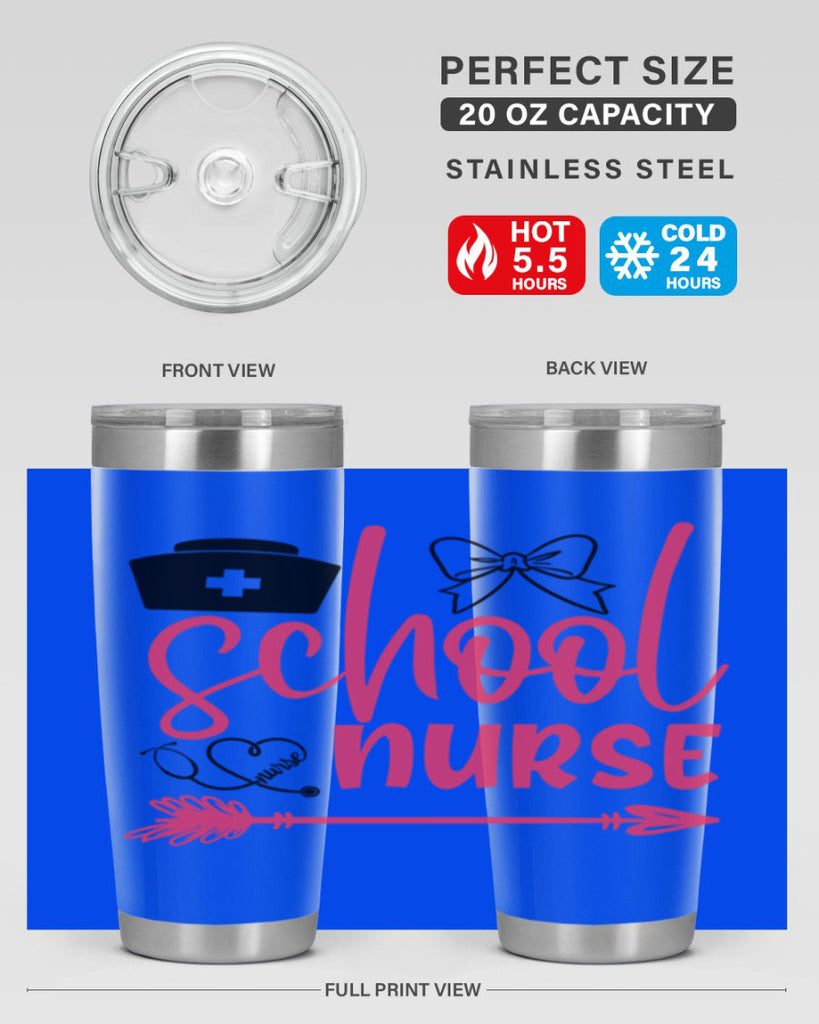school nurse Style Style 49#- nurse- tumbler