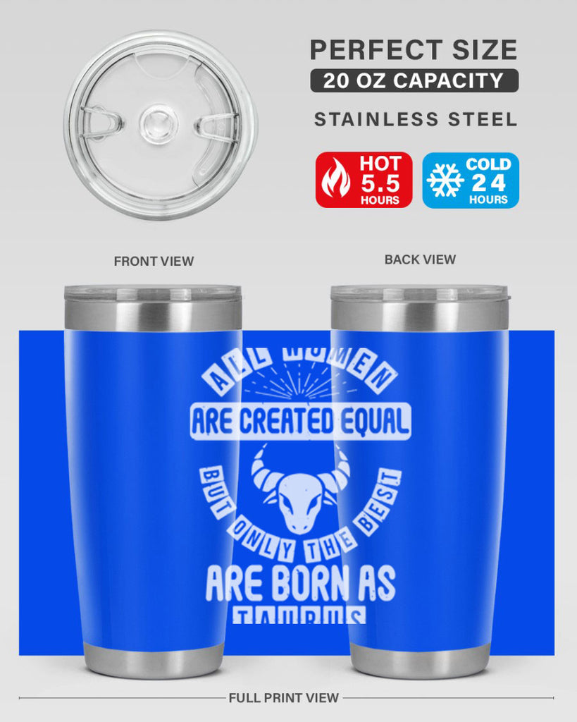 taurus 487#- zodiac- Tumbler