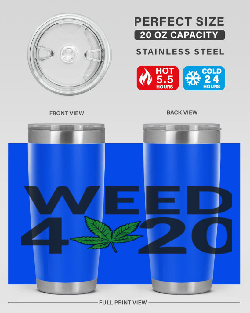 weed 420 282#- marijuana- Tumbler