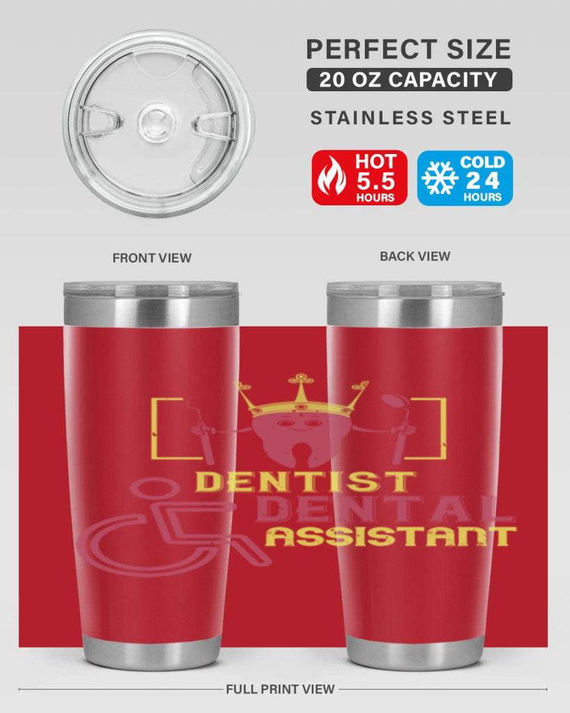 Dentist dental assistant Style 47#- dentist- tumbler