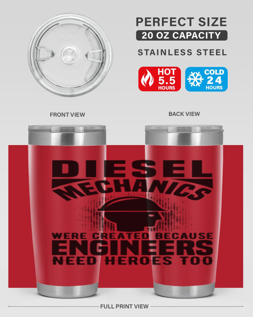 Diesel mechanics Style 19#- engineer- tumbler
