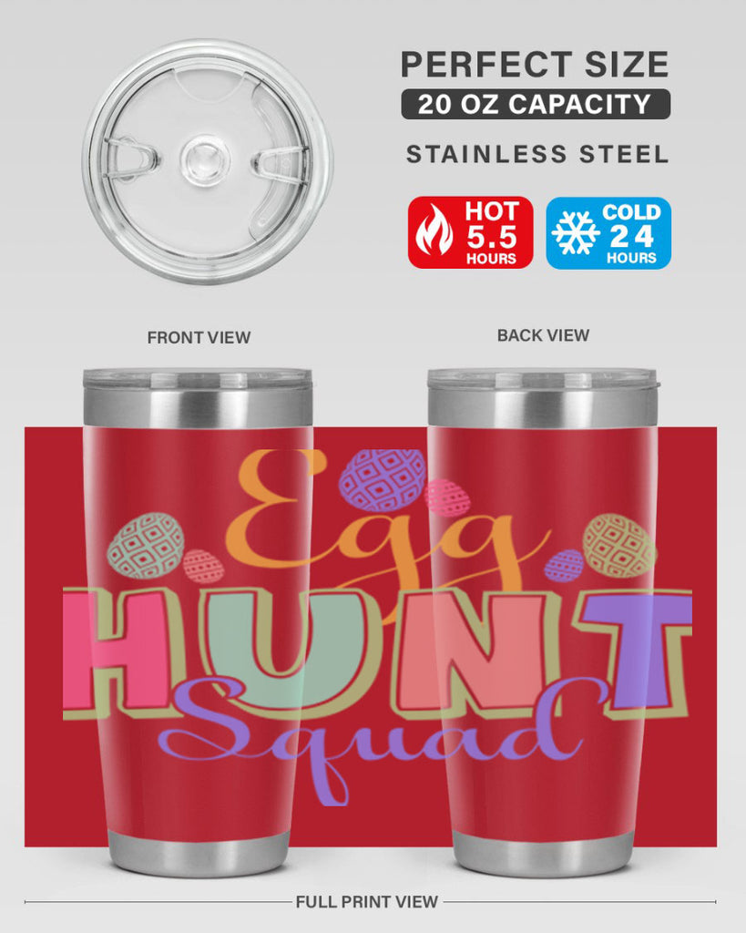 Egg hunt squad130#- spring- Tumbler