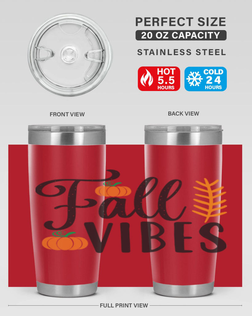 Fallvibes 163#- fall- Tumbler