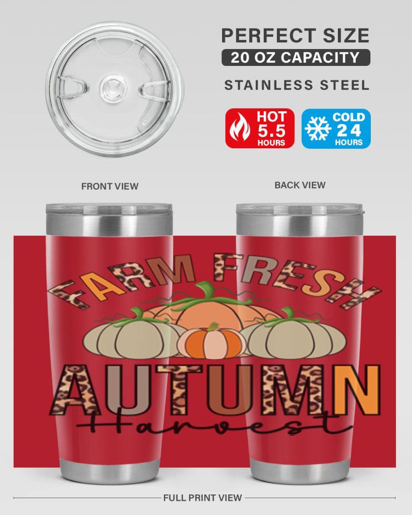 Farm fresh Autumn Harvest 170#- fall- Tumbler