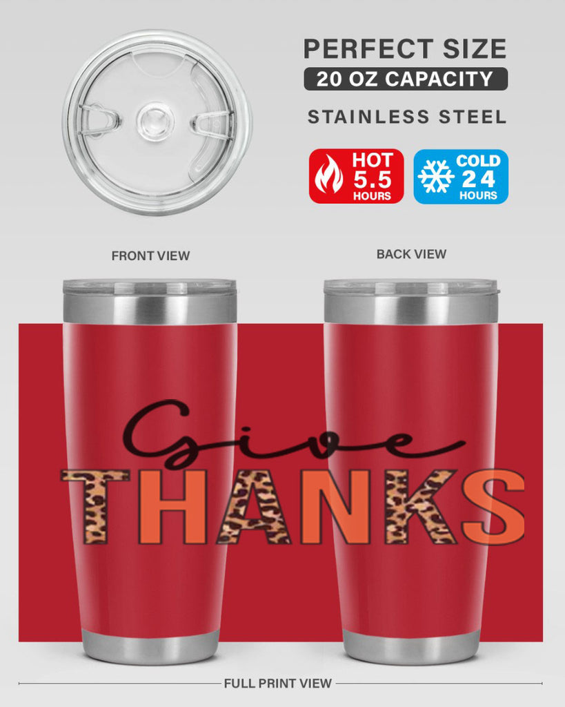 Give thanks 194#- fall- Tumbler