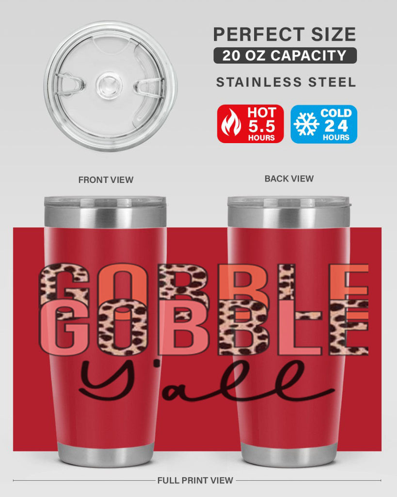 Gobble gobble yall 200#- fall- Tumbler