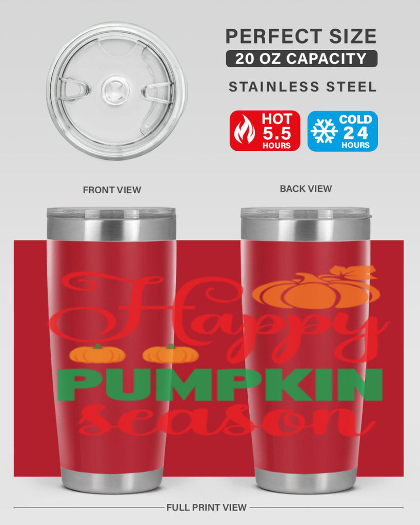 HAPPYPUMPKINSEASON 257#- fall- Tumbler