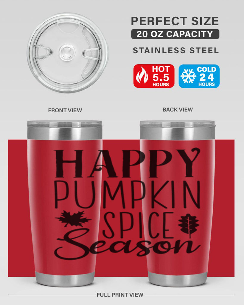 Happy Pumpkin Spice Sason 241#- fall- Tumbler