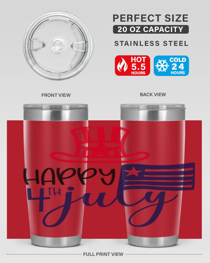 Happy th July Style 152#- Fourt Of July- Tumbler