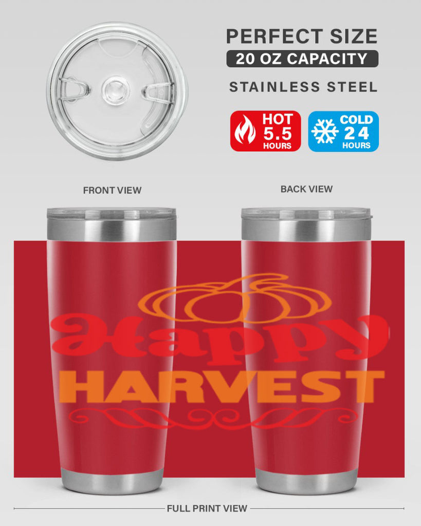 HappyHarvest 256#- fall- Tumbler