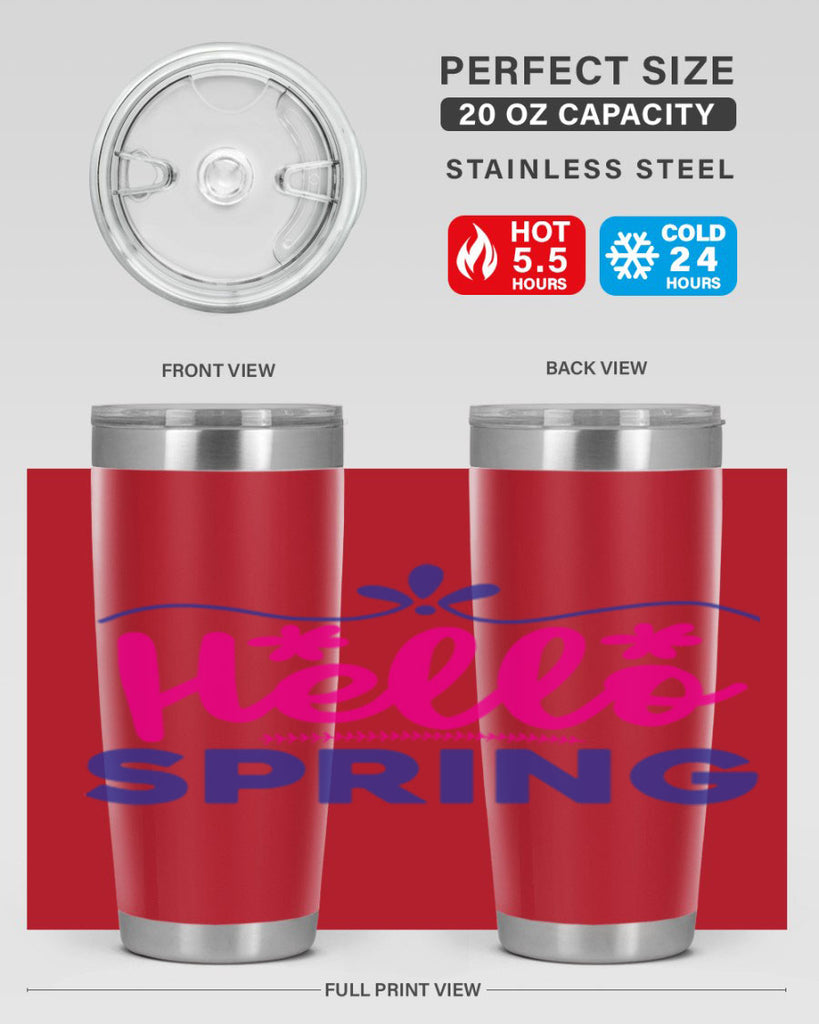 Hello Spring 212#- spring- Tumbler
