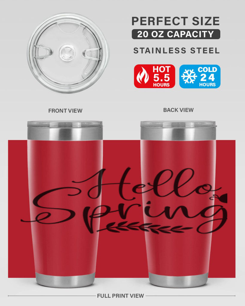Hello spring design  222#- spring- Tumbler