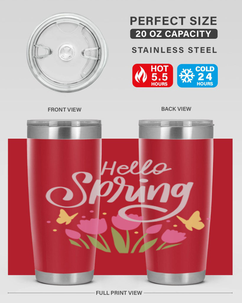 Hello spring214#- spring- Tumbler