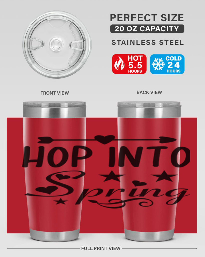 Hop into Spring 249#- spring- Tumbler