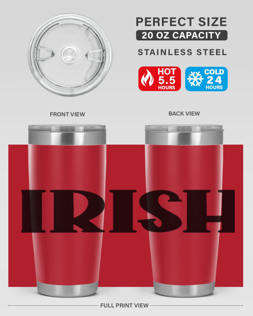 Irish Style 77#- St Patricks Day- Tumbler